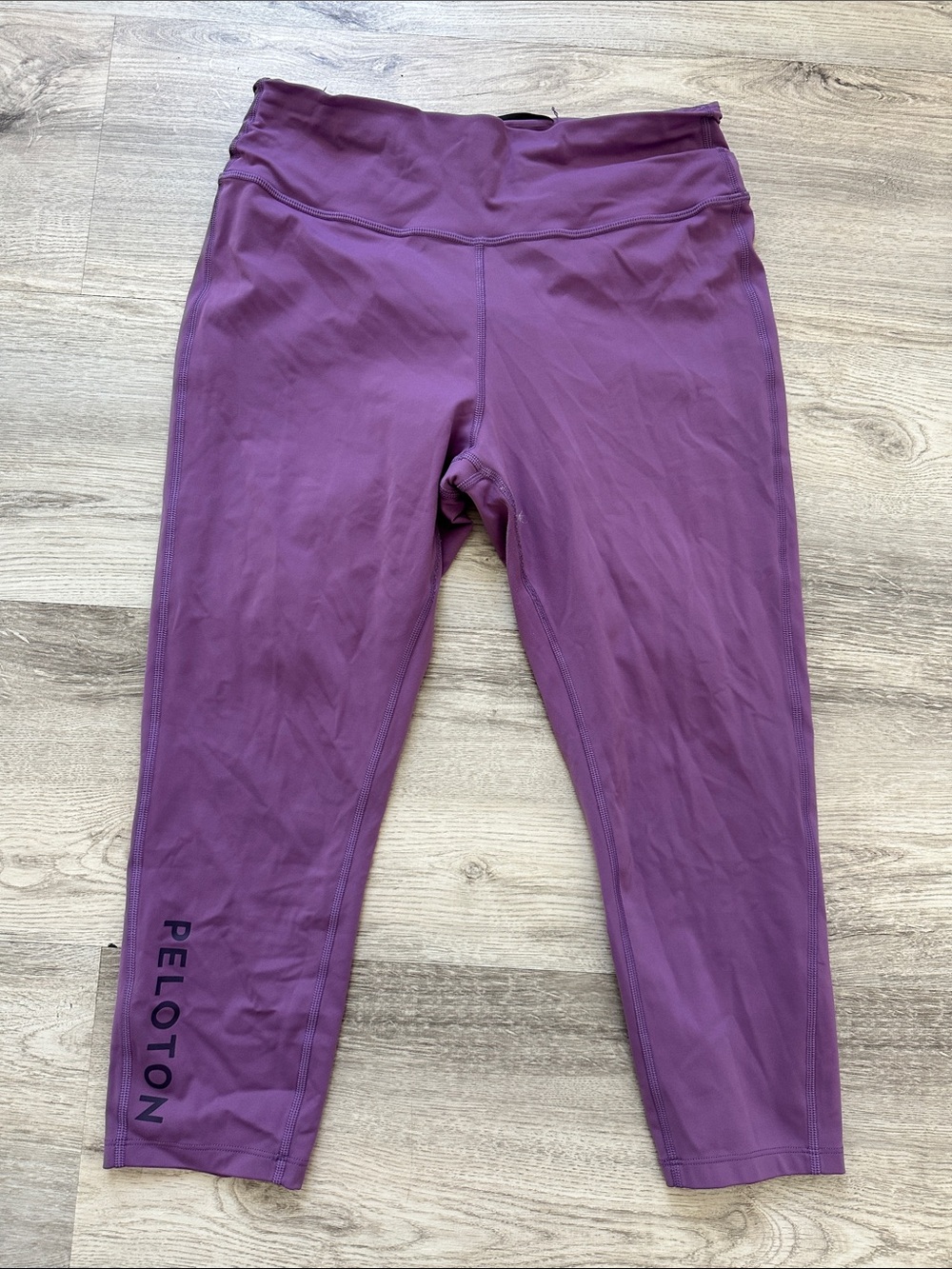 Peloton Girls' Plum Purple Active Leggings